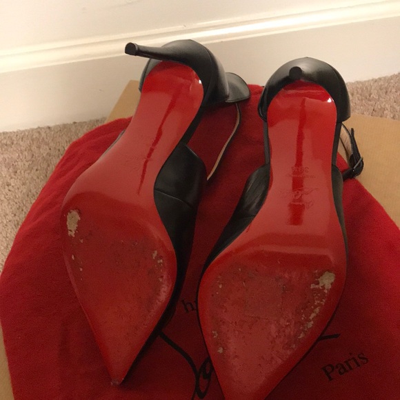 100% Authentic Christian Louboutin Black Heels - Picture 6 of 8